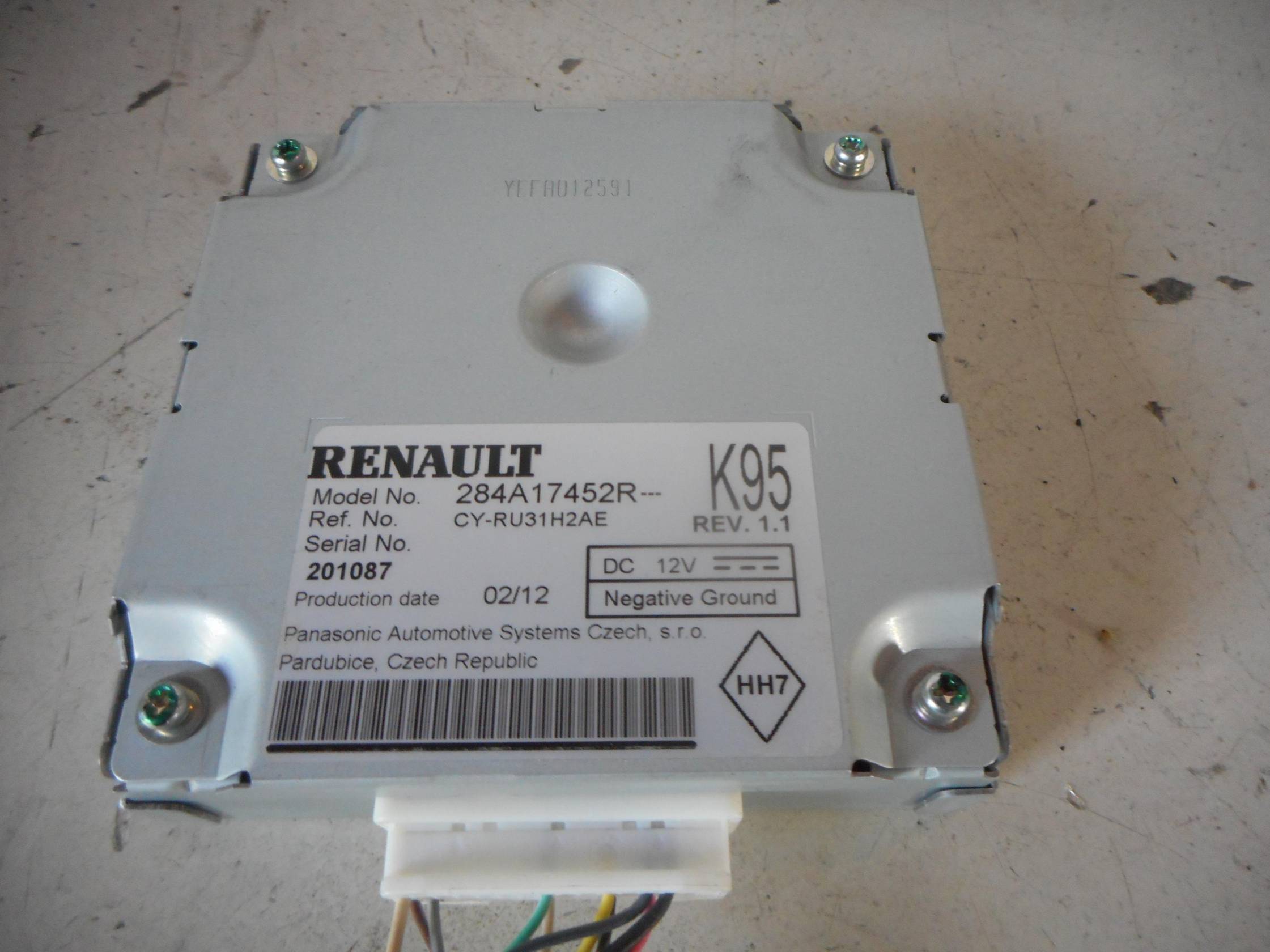 Centralina sensori parcheggio